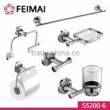 Brass Bathroom Accessories Set Fitting Sanitary Ware Hardware Sets thumbnail-1