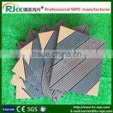 Non-slip Bathroom Floor Tiles With Recycled Wood Plastic Composite Decking