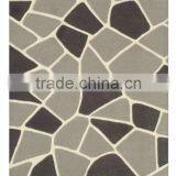 0026 Beige/Grey Hand Tufted Carpets Made With Wool thumbnail-1