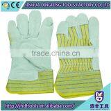 Safety 10.5'' Cow Split Leather Patch Palm Working Welding Glove,cow Split Leather Welding Glove thumbnail-1