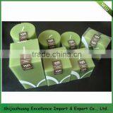 Colour Changing or White Scented Square Pillar Candle thumbnail-3