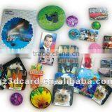 Custom Lenticular 3d Cards of Different Shape