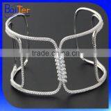 High Quality 925 Sterling Silver Wedding Cuff Bracelet Wholesale