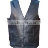 Leather Vests/new fashion custome womens light brown sheep leather vests/Biker leather Vest/2013 Mans Leather Waistcoat/