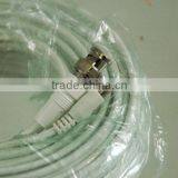 RG7 OFC CCTV Coaxial Cable With Terminal CE, RoHS Made in China