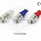 Auto Led Light T10 Base 3528smd Led Yellow Green Red Bule White Color thumbnail-1