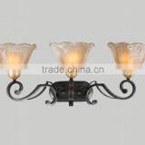 Modern 3*Lights Wall Lamp/Corridor Light With Crystal Glass Lamp Shade thumbnail-3