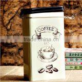 2014 Promotional Luxury Rectangular Coffee Tin Box thumbnail-1