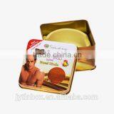 Tin Box Package Recyclable Feaure Tin Can Manufacture Cheap Square Soap Tin Can