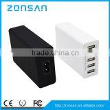 40W Portable 5-PORT USB Phone Charger Travel Charger thumbnail-1