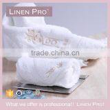 LinenPro Wholesale White Hotel Towel Set 100% Organic Cotton Terry Towel thumbnail-6