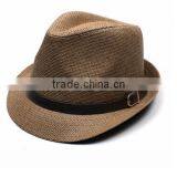 Beige Women Summer Sun Hat Wide Brim Straw Natural thumbnail-4