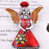 Many Styles! Rhinestone Crystal Brooch Pin for Christmas Decoration thumbnail-4