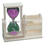 Made in China Wooden Sand Timer With Hourglass