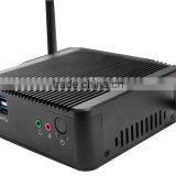 Intel Bay Trail J1800 2.41G Fanless 12v Gaming System Nettop Mini PC Windows 8 DDR3 2G RAM 8G SSD WiFi 2 Lan HTPC Server HDMI CE thumbnail-4