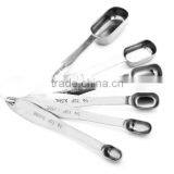 Hot Sale Passed FDA or LFGB Long Handled Measuring Spoons