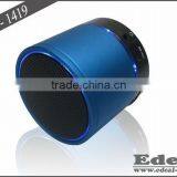 Mini Round LED Bluetooth Speaker FM Radio