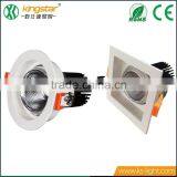 CE RoHS Certified Adjustable Beam Angle 15 Led Cob Downlight