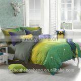 100% Cotton New Designed Most Comfortable Knitted Star Printing 4piece Sheet Set thumbnail-4