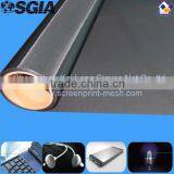 Electric Conductive 100% Polyester Mesh With Metal Coating , High Tension