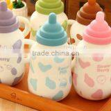 Creative Lovely Cartoon Candy Color Kids Gift Milk Bottle Style 380 ml Ceramic Tea Coffeee Mug thumbnail-3