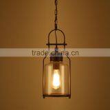 Cutting Poshing Craft Lamp Rust Ceiling Plate Light E27 Light Source Pendant Light thumbnail-1