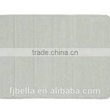 Pebble Color Memory Foam Bath Mat Floor Rug