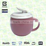 Customizable Ceramic Mug Coffee Cup Fashion Style Silicone Handle Silicone Lid thumbnail-4