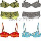 Fashion Swimsuit Material Yarn ; Women Sexy Swimsuit Cloth Yarn ; High Stretch Polyester 150D Add Net Yarn thumbnail-3