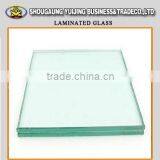 Beveling Shaped Laminated Glass Table Tops