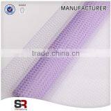 Light Purple Color Honeycomb Tulle Used in Garments