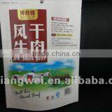 Single Die Cut Stand up Laminated Vinyl Zip Lock Pouch