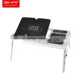 Portable Laptop Stand Foldable E-Table With 2 USB laptop stand