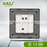 Stainless Steel 1 Gang Wall Light Switch thumbnail-3