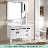 Hotel PVC Wall Hung Bathroom Cabinet Vanity thumbnail-5