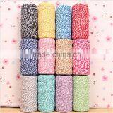 Best Price Wholesale 2MM Colorful Cotton Cord,Colored Cotton Rope For DIY