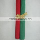 Christmas ribbed placemat with gift packing