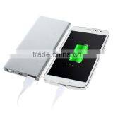 10000mAh Metal Power Bank Charger Dual USB Shake Control for IPhone/for Samsung/for Sony/for HTC/for Xiaomi thumbnail-4