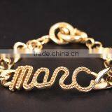 Chains Plated Gold Color Mosquito Bracelet thumbnail-3