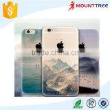 2015 Hot Selling Colorful Secenery Printing Fashion Phone Case