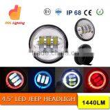 Auto Parts Daytime Running 4.5 Inch Round Led Headlight 30w Led Fog Lamp for Motorcycle