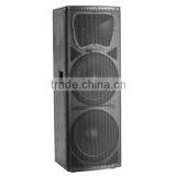 Outdoor Speaker High Power Wooden Dual 15inch Speaker System thumbnail-1