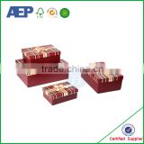 High quality cardboard fancy paper gift box on sale