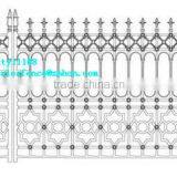 Retractable Main Fence Wrought Iron Gate Designs thumbnail-3