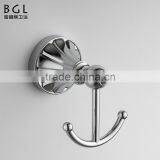 New Design Accessories for Bathroom Zinc Alloy Chrome Finishing Coat Hook