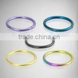 Anodized Septum Clicker Hoops Body Jewelry