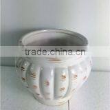 Colorful Wholesale Cheap Home Decorative Ceramic Handicrafts Flower Pot With Saucer thumbnail-4