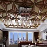 2015 china home decor wholesale faux leather polyurethane price 3d ceiling panel