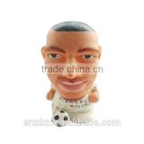 new design custom famous soccer player names vinyl toy manufacturers