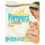 PAMPERS 72PCS Premium Care Mini S2 Diapers FMCG hot offer